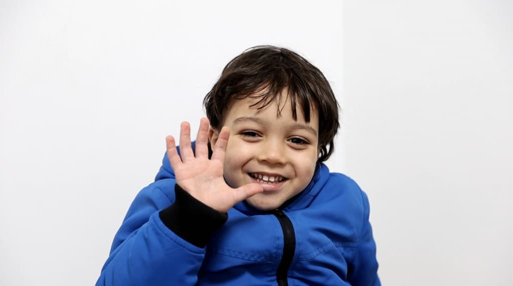 Yacine, 7 ans, hôpital